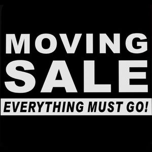 MOVING SALE!